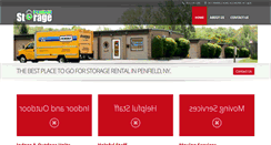 Desktop Screenshot of penfieldstorage.com