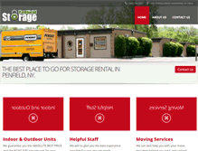 Tablet Screenshot of penfieldstorage.com